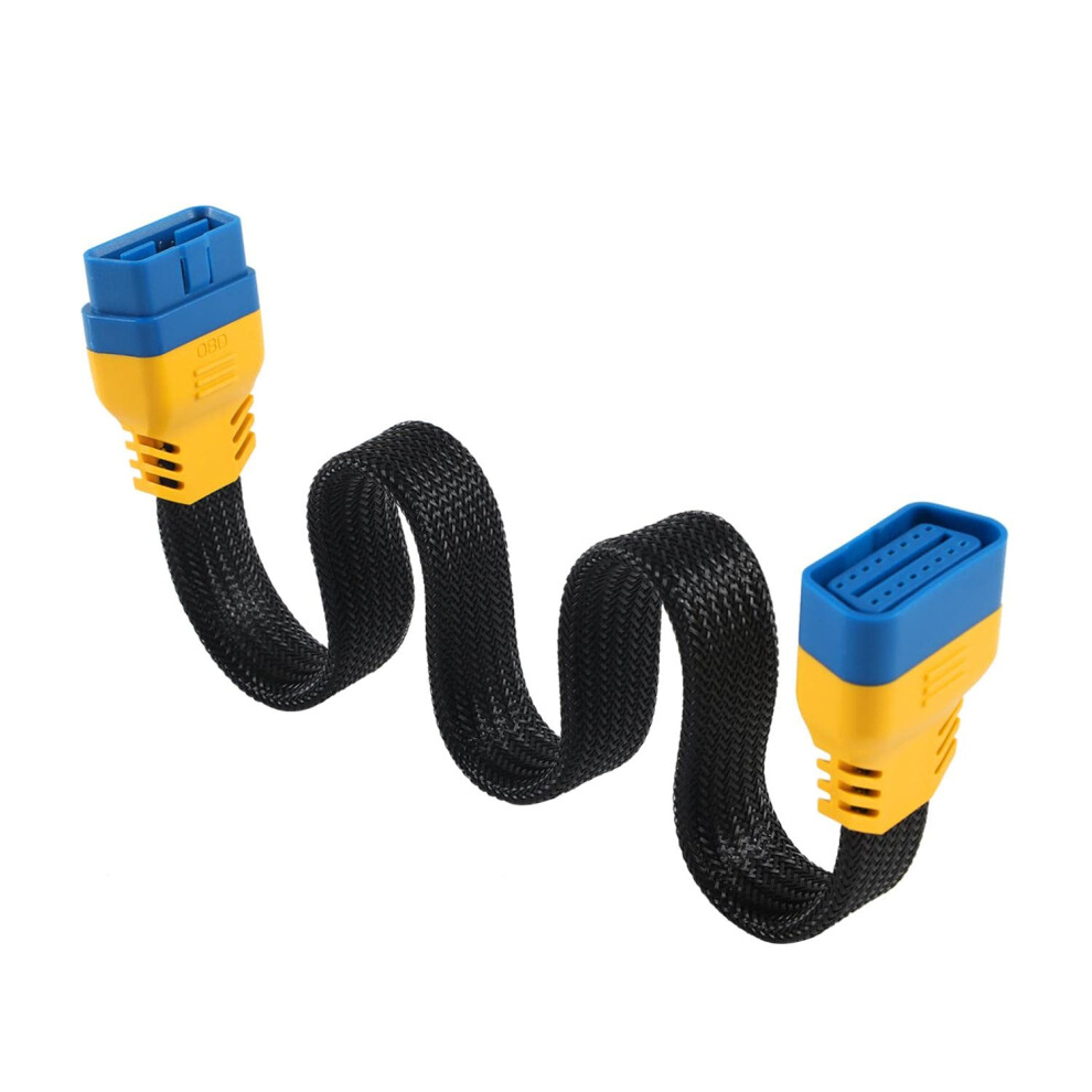 Playoccar Obd-Ii Extension Cable 16 Pin Male To Female Adapter, Obd2 Extender Cord For Automotive Obd Diagnostic Scan Tool With Nylon Protection (60C 77347619