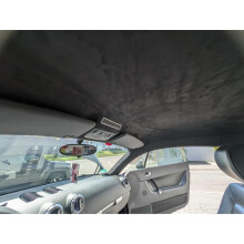 Black Suede Headlining Stretch Spandex Material for Car Auto Headliner & Trim (5 metres (500 cm X 150cm))