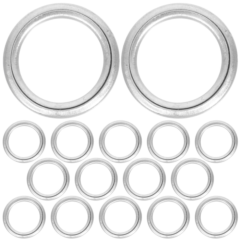 20Pcs Crush Washer Oil Drain Plug Gasket Sealing Washers For Automotive Car Oil Pan Drain Plug Kit 3621985708407
