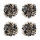 1200Sets Black Plastic Craft Eyes for Stuffed Animals Puppet Making 8