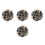 1200Sets Black Plastic Craft Eyes for Stuffed Animals Puppet Making 6