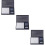 3 Count Retro Light Bulb Brushless Drive Edison Decorative Black 9