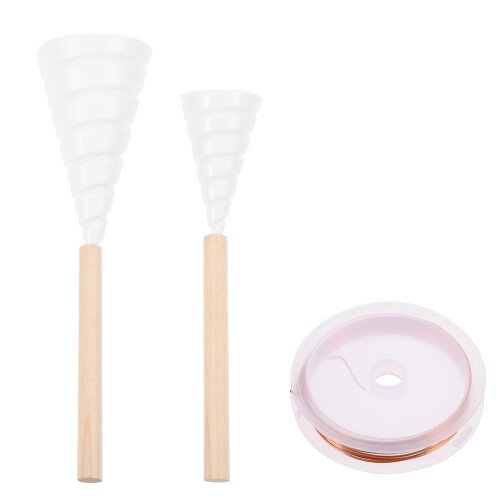 3 Sets Tools Versatile Copper Gardening Antenna Coil Large Plastic