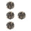 1200Sets Black Plastic Craft Eyes for Stuffed Animals Puppet Making 7
