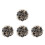 1200Sets Black Plastic Craft Eyes for Stuffed Animals Puppet Making 5