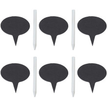 2 Sets Cake Insert Cards Baby Cupcake Decor Assorted Colors
