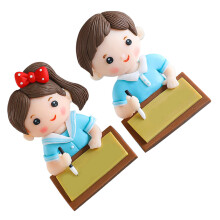 4Pcs Miniature Graduation Cake Toppers Assorted Colors for Cakes