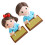 4Pcs Miniature Graduation Cake Toppers Assorted Colors for Cakes 1