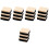 5 Pcs Chalk Dry Erase Cube Felt Material Erasers 6