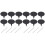 2 Sets Cake Insert Cards Baby Cupcake Decor Assorted Colors 2