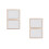 4Pcs Durable Beige Wood Screen for Paper Making DIY Craft Frame 7