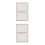 4Pcs Durable Beige Wood Screen for Paper Making DIY Craft Frame 9