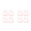 8 Pcs Kids Diy Plastic Storage Boxes For Girls 4