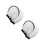 2Pcs Soft White Fabric Flashgun Diffuser Cap for Photography Light 5