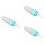 3 Pcs Baby Squeezing Feeding Bottle Silicone Spoon For Infant Cereal 6