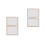 4Pcs Durable Beige Wood Screen for Paper Making DIY Craft Frame 6