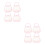 8 Pcs Kids Diy Plastic Storage Boxes For Girls 8