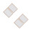 4Pcs Durable Beige Wood Screen for Paper Making DIY Craft Frame 10