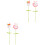 4 Pcs Knitted Artificial Bunny Doll With Crochet Flower Stem 5