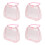 8 Pcs Kids Diy Plastic Storage Boxes For Girls 3