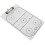 3Pcs Durable White PVC Basketball Coaching Clipboard for 3