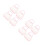 8 Pcs Kids Diy Plastic Storage Boxes For Girls 6