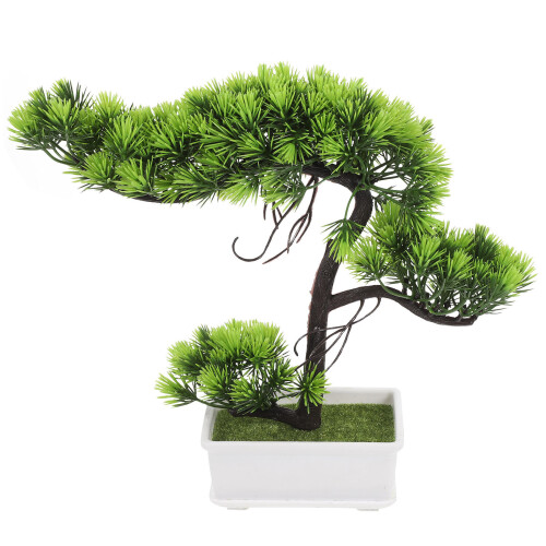 3Pcs Simulation Pine Plant Multi-Color Plastic Artificial Home Decor