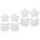 8 Pcs Handicraft Practical Handbag Shaper Bottom Acrylic Base Weaving 6