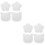 8 Pcs Handicraft Practical Handbag Shaper Bottom Acrylic Base Weaving 8