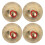 44pcs Loose Leaf Binding Discs Abs Snap Rings For Notebooks Planners Scrapbooking Home Office School Binding 1