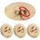 44pcs Loose Leaf Binding Discs Abs Snap Rings For Notebooks Planners Scrapbooking Home Office School Binding 11