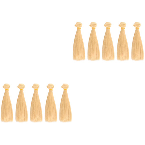 10Pièces Perruques Raides Bande Élastique Décoratif 2