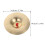 44pcs Loose Leaf Binding Discs Abs Snap Rings For Notebooks Planners Scrapbooking Home Office School Binding 2