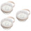 3Pcs Pacifier Holder Case Baby Portable Storage Box PP 9
