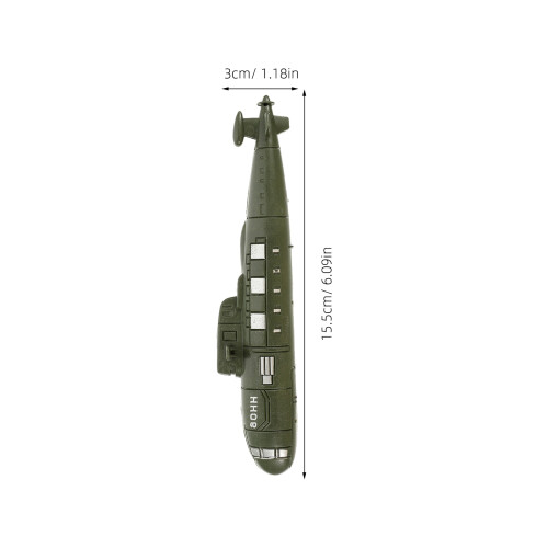 48St Retro Militair Submarines Model Van Duurzaam Plastic 2