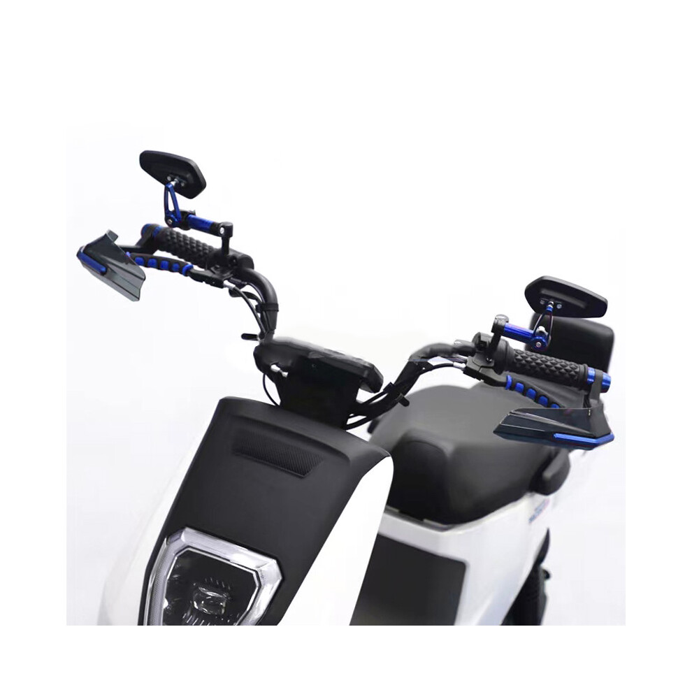 High Strength Motorcycle Handguard Aluminum Alloy 18-21Mm Handlebar Wind Shield Blue 8211381017804
