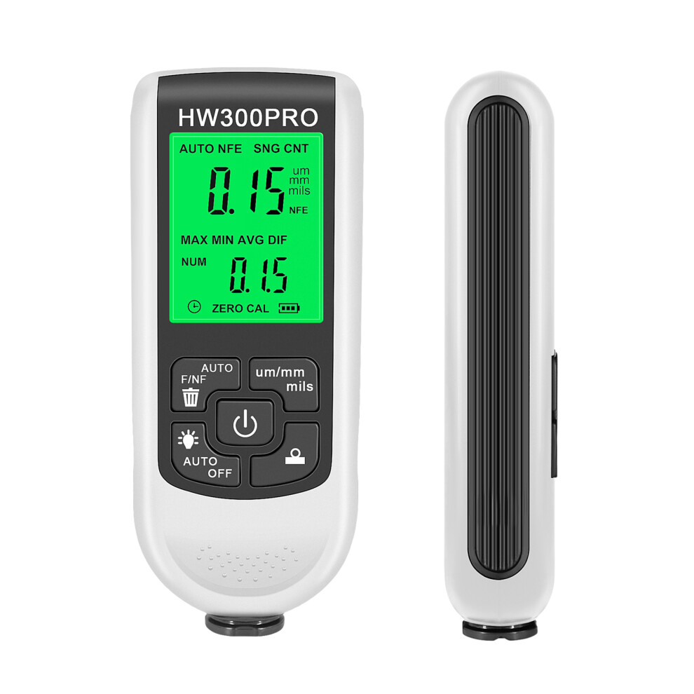 Paint Thickness Gauge For Automotive Use, Digital Display Auto Detection High Accuracy Coating Measurement Tool With Ultra Precision Resolution, Non 9358999932231