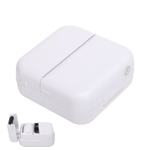 Wireless Thermal Printer Portable, Inkless Thermal Printing Pocket Printer with App Compatible Features, Lightweight and Portable Mini Printer for 2