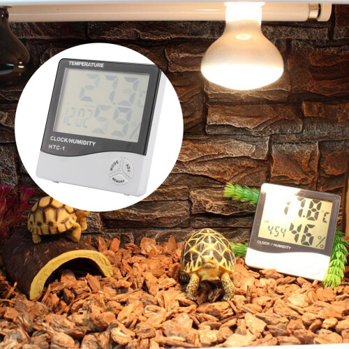 Ψηφιακό θερμομέτρημα υγρόμετρο LCD ηλεκτρονικό εσωτερικό εξωτερικό όργανο 1