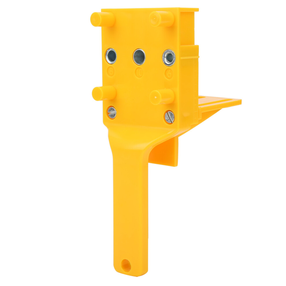 Woodworking Dowel Jig For Precise Dowel Alignment, Self Centering Dowel Jig With Adjustable Fence Metal Bushings Wood Drilling Tools Handheld Jigs 9358999933283