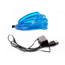 Tragbarer USB-EL-Draht-Wechselrichter für die Autodekoration, versorgt bis zu EL-Draht-Streifen mit Strom, mit Schnellanschluss (weiblich) und