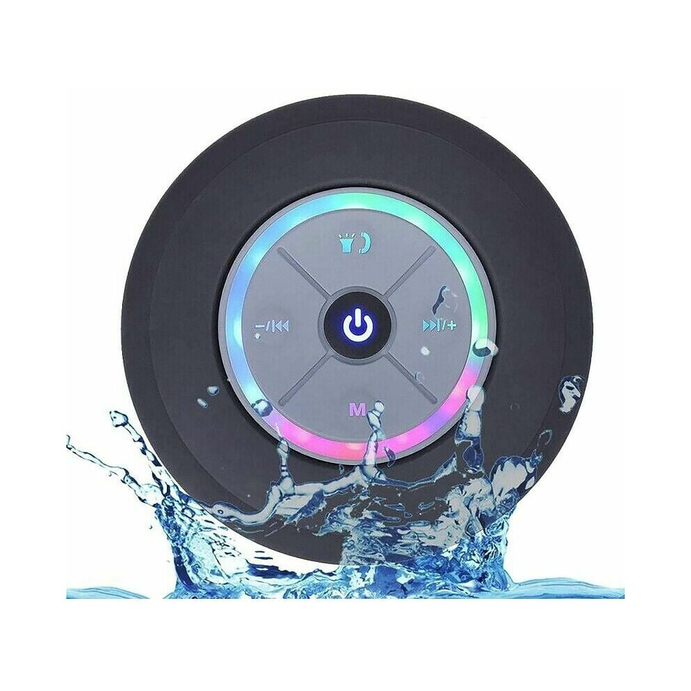 Surround Sound Bluetooth Speaker, Portable & Waterproof, Led Show For Nighttime Gatherings, Easy To Charge For Nonstop Entertainment Light 9423501434500