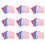900 Sheets Thermal Transfer Foil Rolls Tin Foil Clothing Flash 1