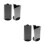 4 Pcs 3-Sided Clear Table Menu Stand For Restaurants Office Home 7