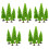 75Pcs Lightweight Plastic Iron Mini Trees for Train Scenery 4