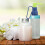 2Sets Multi-Function Blue Bottle Pump Replaceable Household Dispenser 9