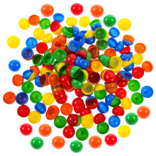 400Pcs Multicolor Empty Capsule Balls for DIY Crafts and Game Play