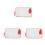 3Pcs Multi-Use Silver Folding Ironing Mat Cotton Silicone for Travel 7