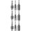 9pcs Socket To Drill Adapter Rotatable Hex Handle Drill Extension High Tool 6