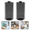 4 Pcs 3-Sided Clear Table Menu Stand For Restaurants Office Home 10